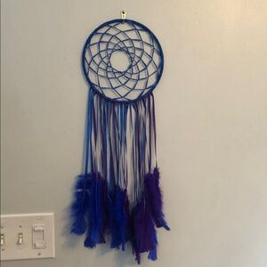 Blue and Purple Dreamcatcher